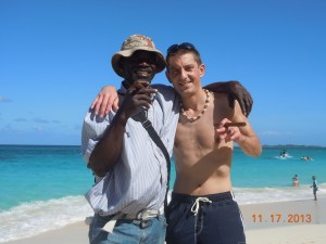 Ty buys Cuban Cigars in Bahamas